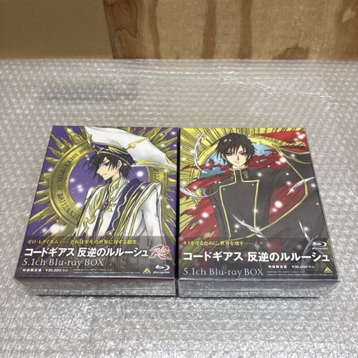 コードギアス 反逆のルルーシュ Blu-ray Disc BOX セット 2点 未開封品 まとめて
